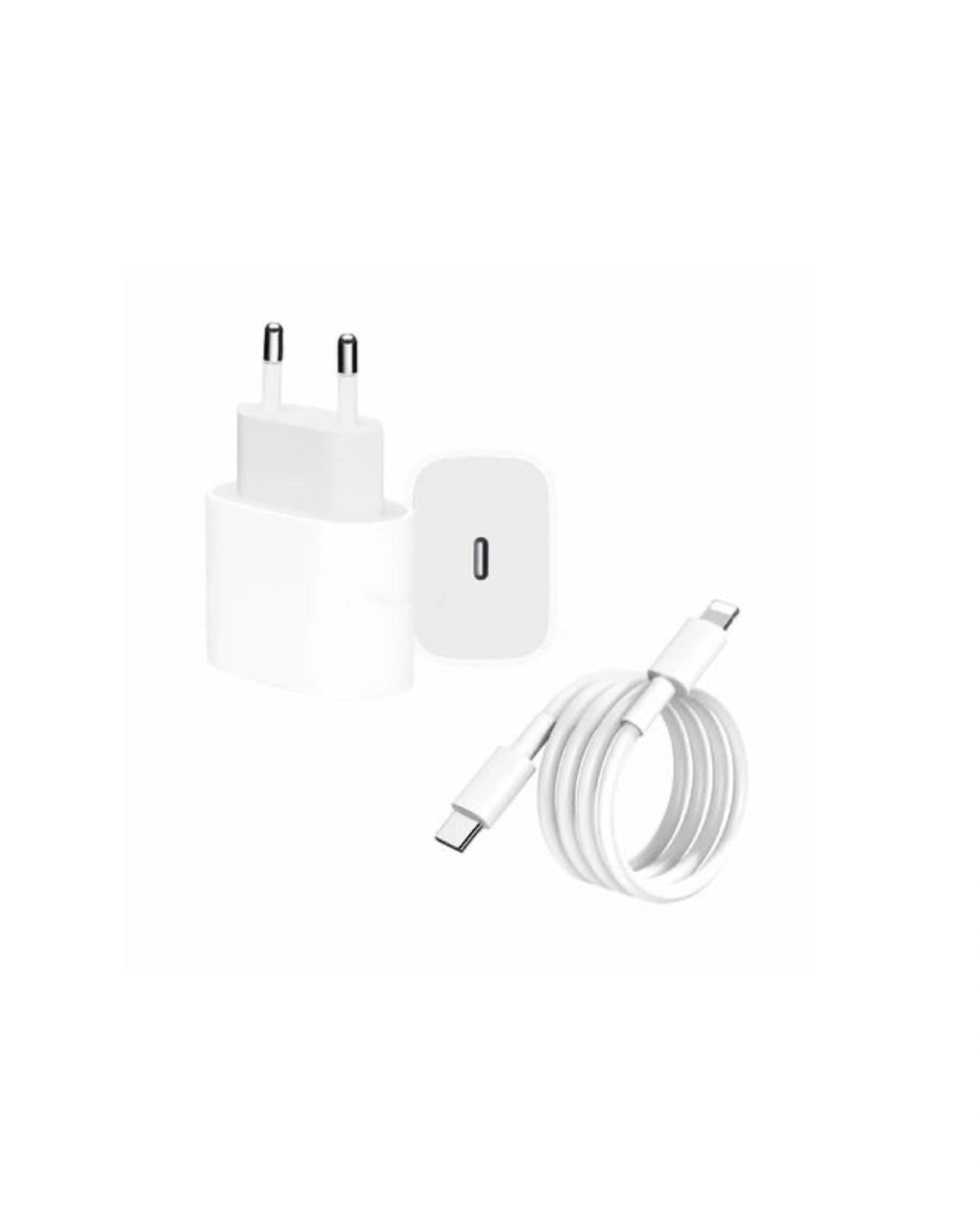 Fast Charger Bundle - Type C Adapter + Charging Cable (1M)